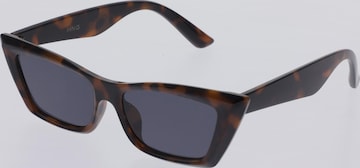 MANGO Sonnenbrille One Size in Braun: Vorderseite