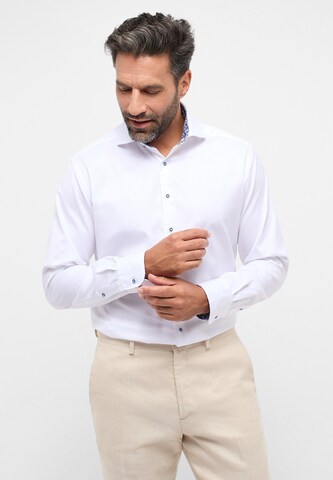 ETERNA Regular fit Business Shirt in White: front