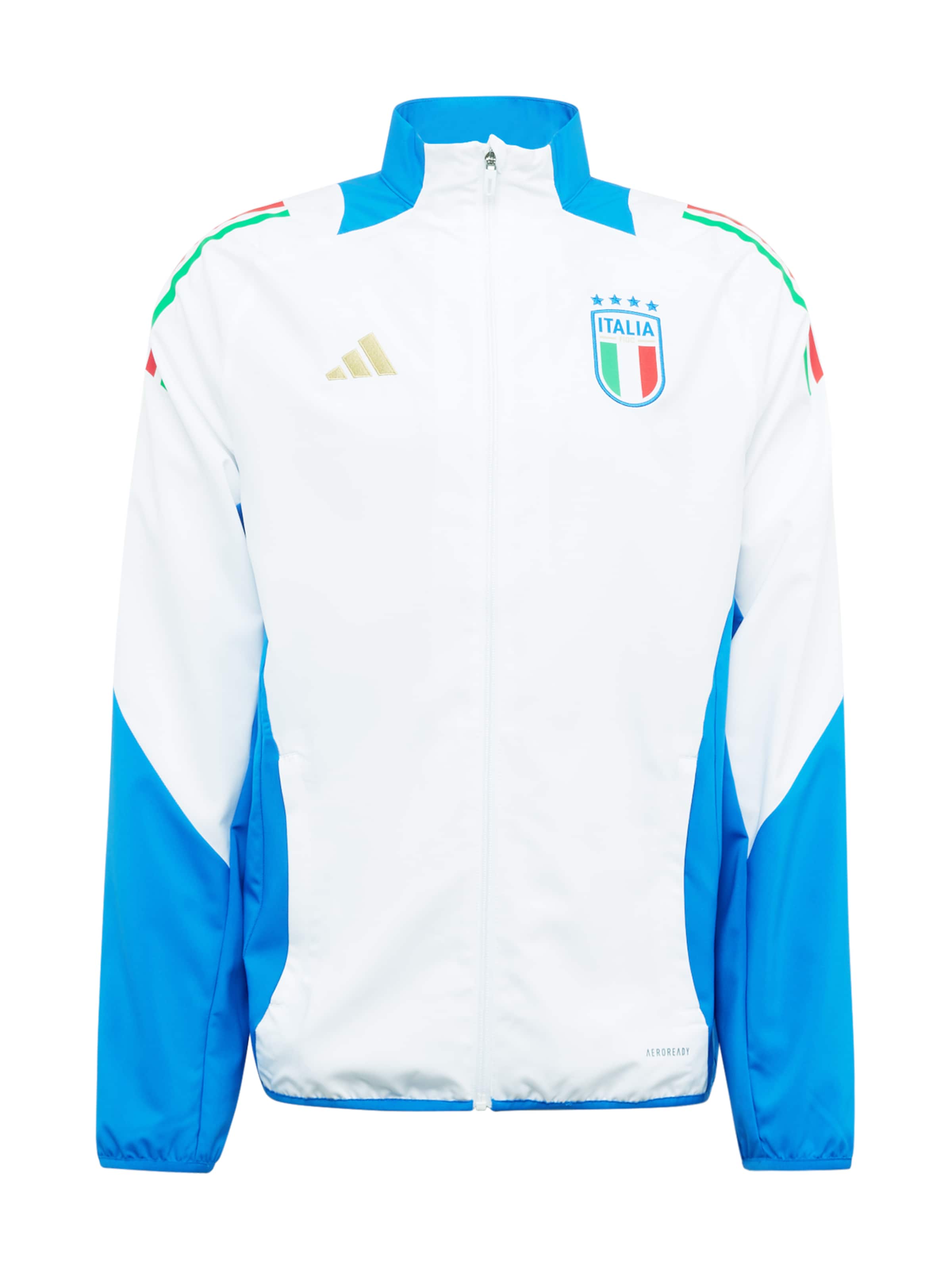 ADIDAS PERFORMANCE Sportjas in Wit: voorkant