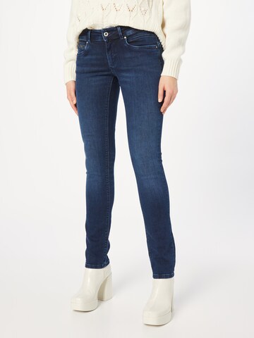 Pepe Jeans Slimfit Jeans 'NEW BROOKE' i blå: forside