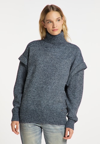 DreiMaster Vintage Sweater in Blue: front