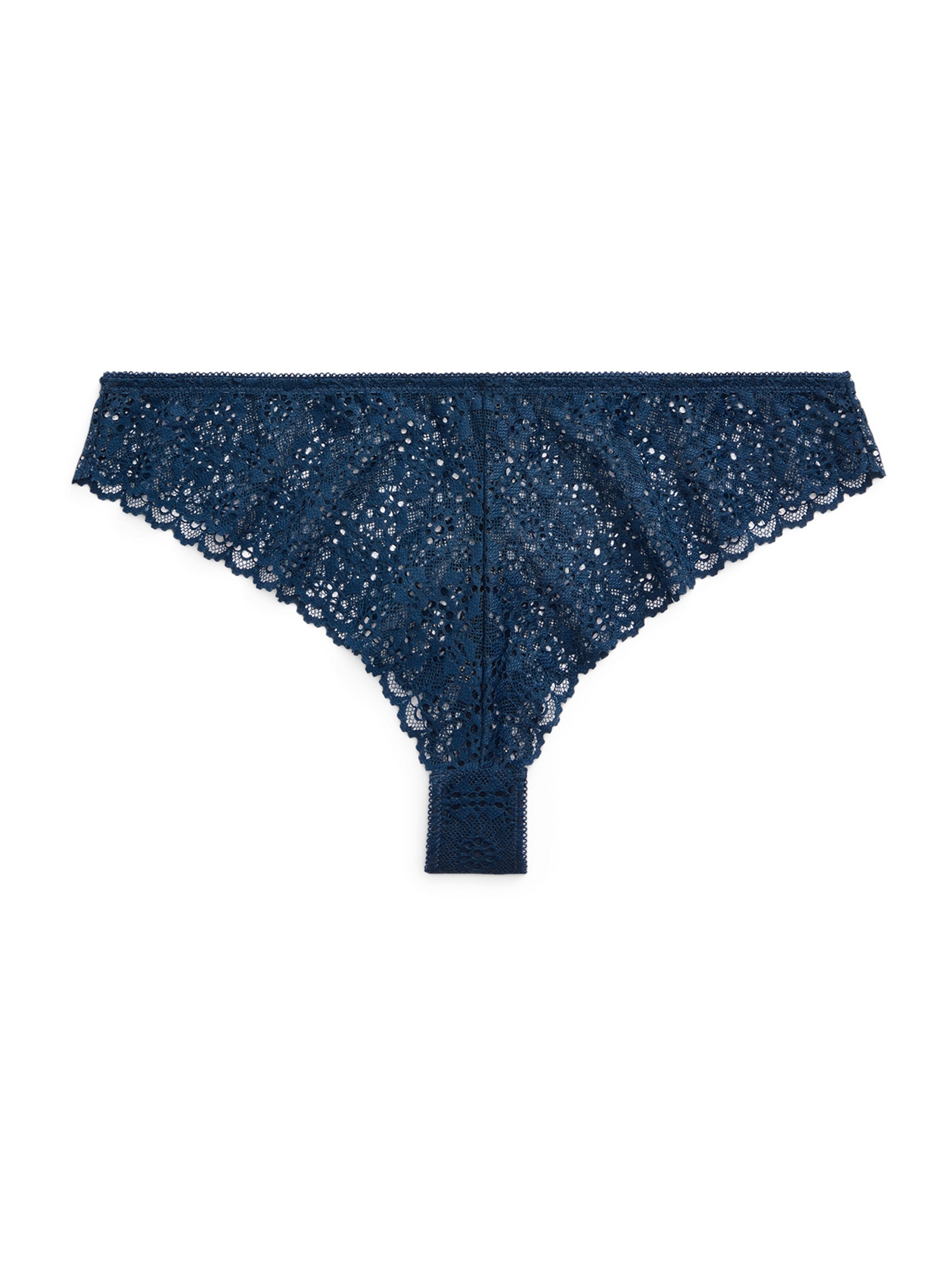 Polo Ralph Lauren - Braga ' Thong ' en azul: frente