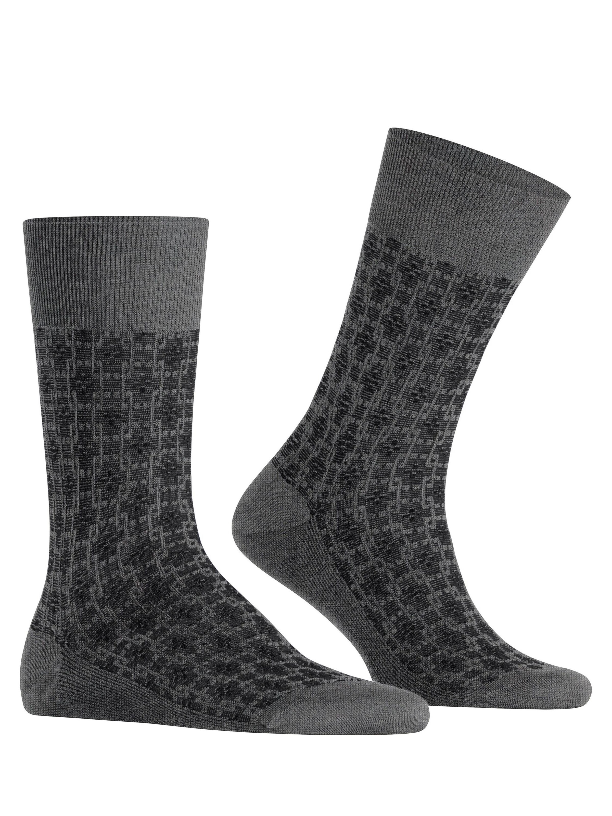 FALKE Socks 'Artwork Tie' in Grey