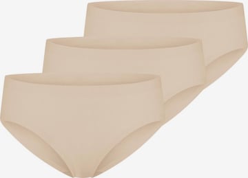 SCHIESSER Panty 'Invisible Cotton' in Beige: front