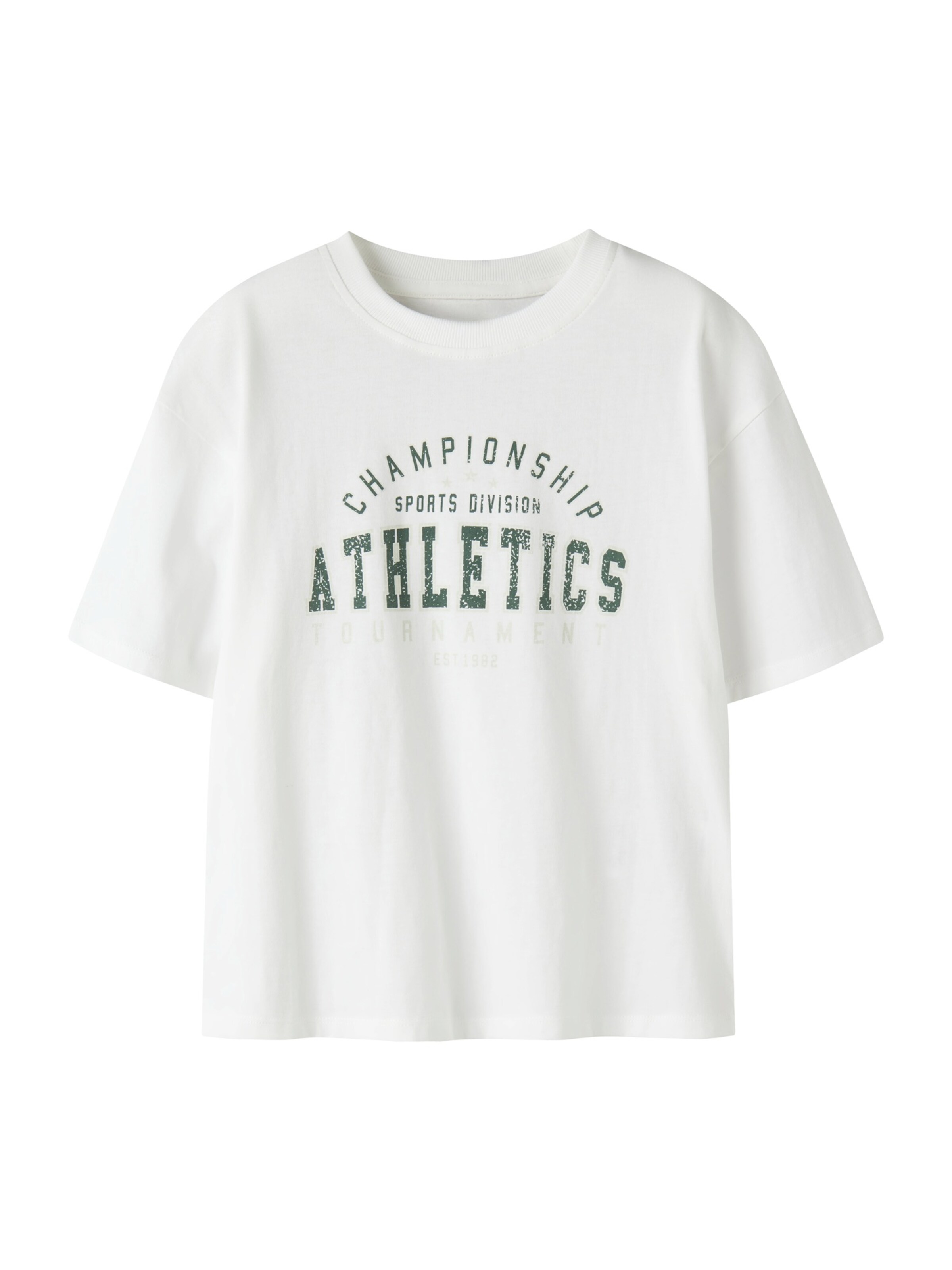 NAME IT Shirt 'NKMVALIX' in White: front