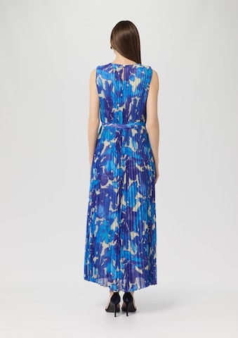 COMMA Dress in Blue: back