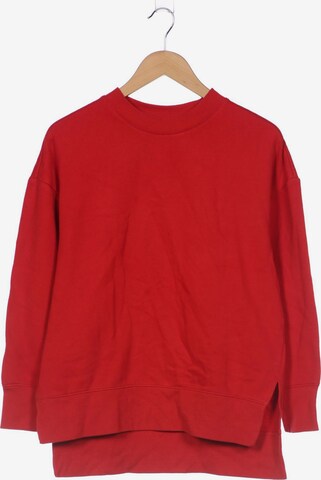 Monki Sweatshirt & Zip-Up Hoodie in XS in Red: front