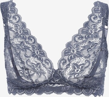 Hanro Bra 'Moments' in Blue: front