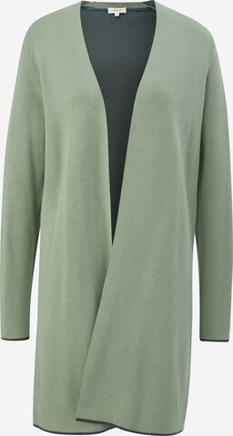 Cardigan s.Oliver en vert : devant