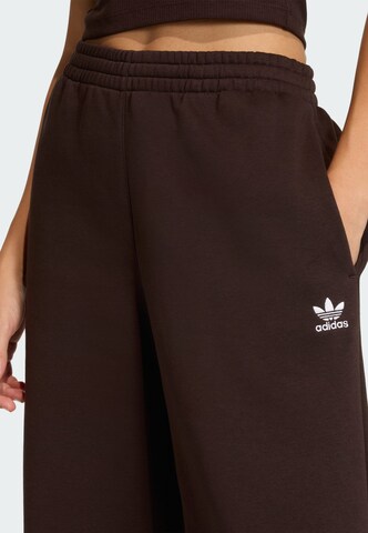 ADIDAS ORIGINALS Wide leg Trousers in Brown