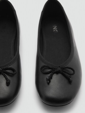 MANGO KIDS Ballerina's 'Elise' in Zwart