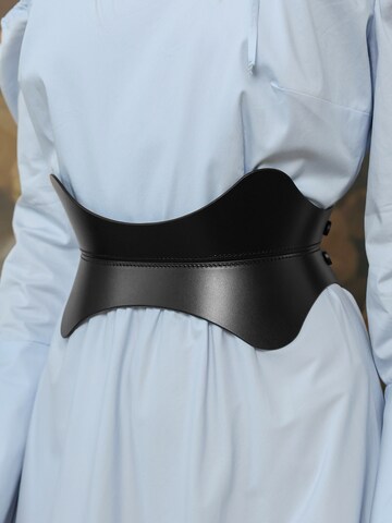 Haute Cuir Belt 'Vale Hourglass Corset Belt' in Black
