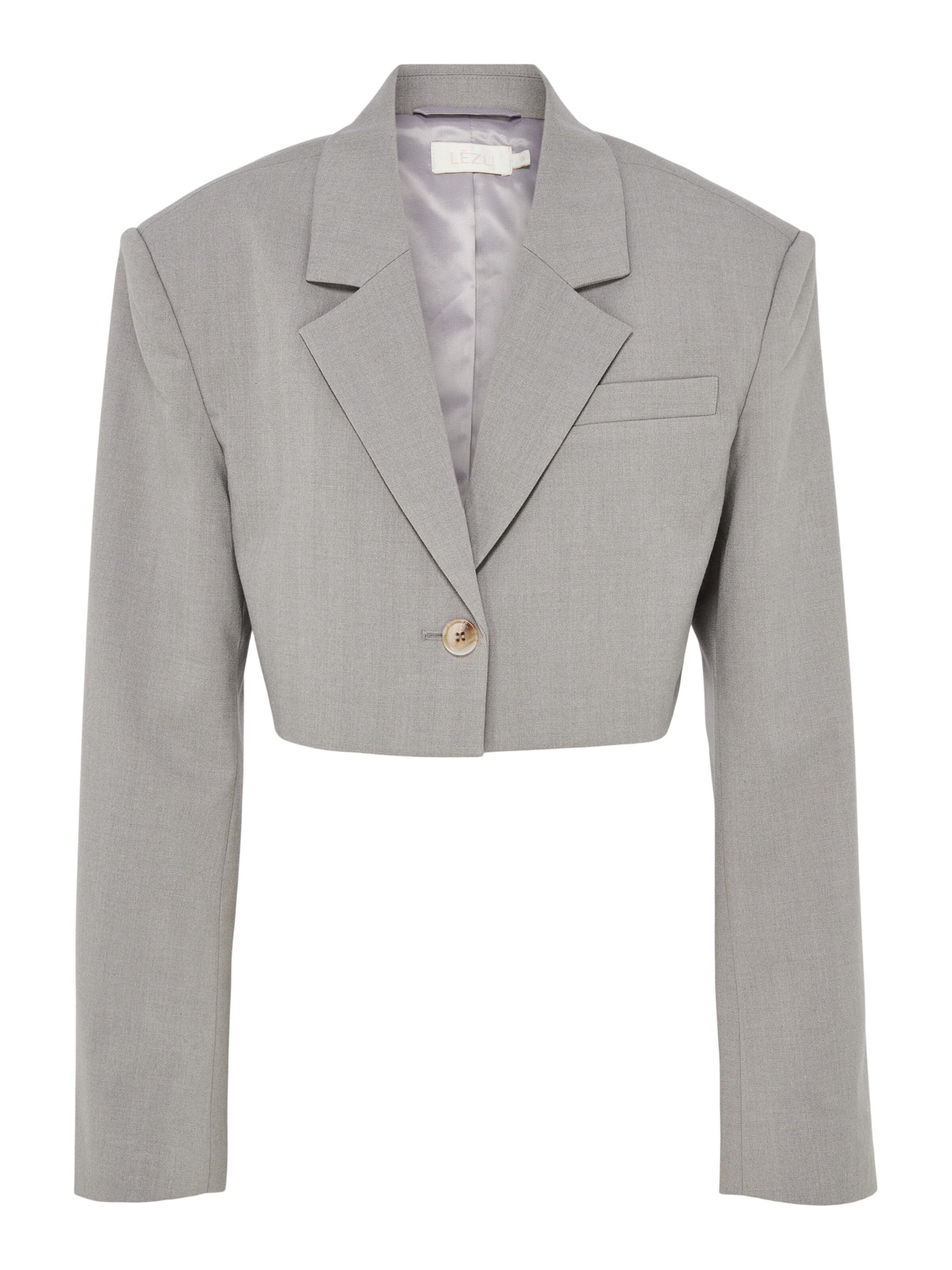 Lezu Блейзер 'Lisa' в Серый: спереди