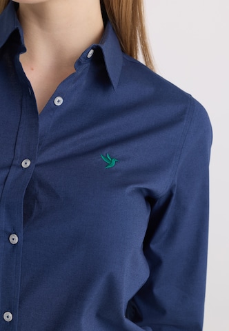 Chemisier Felix Hardy en bleu