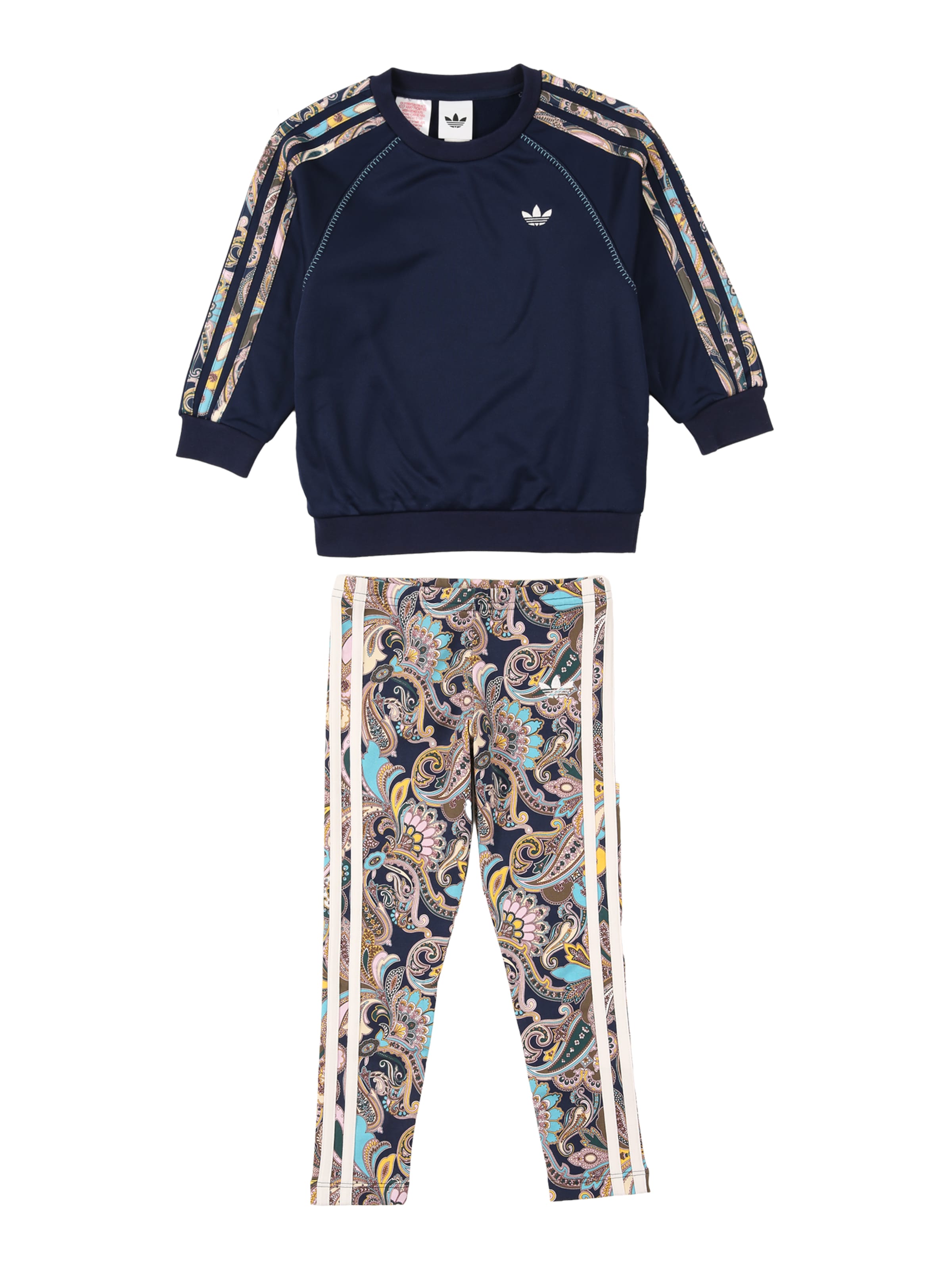 Tuta da jogging di ADIDAS ORIGINALS in blu: frontale