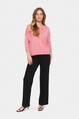 Cardigan 'Mila' SAINT TROPEZ en rose