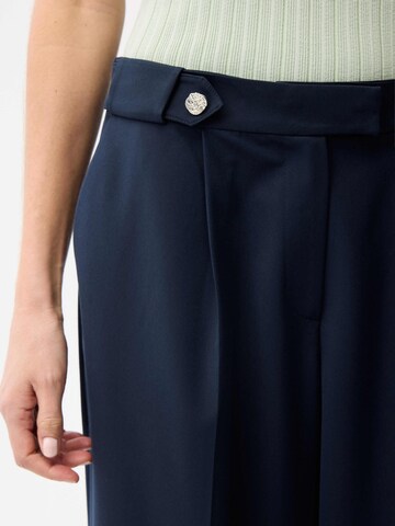 adl Wide leg Trousers in Blue