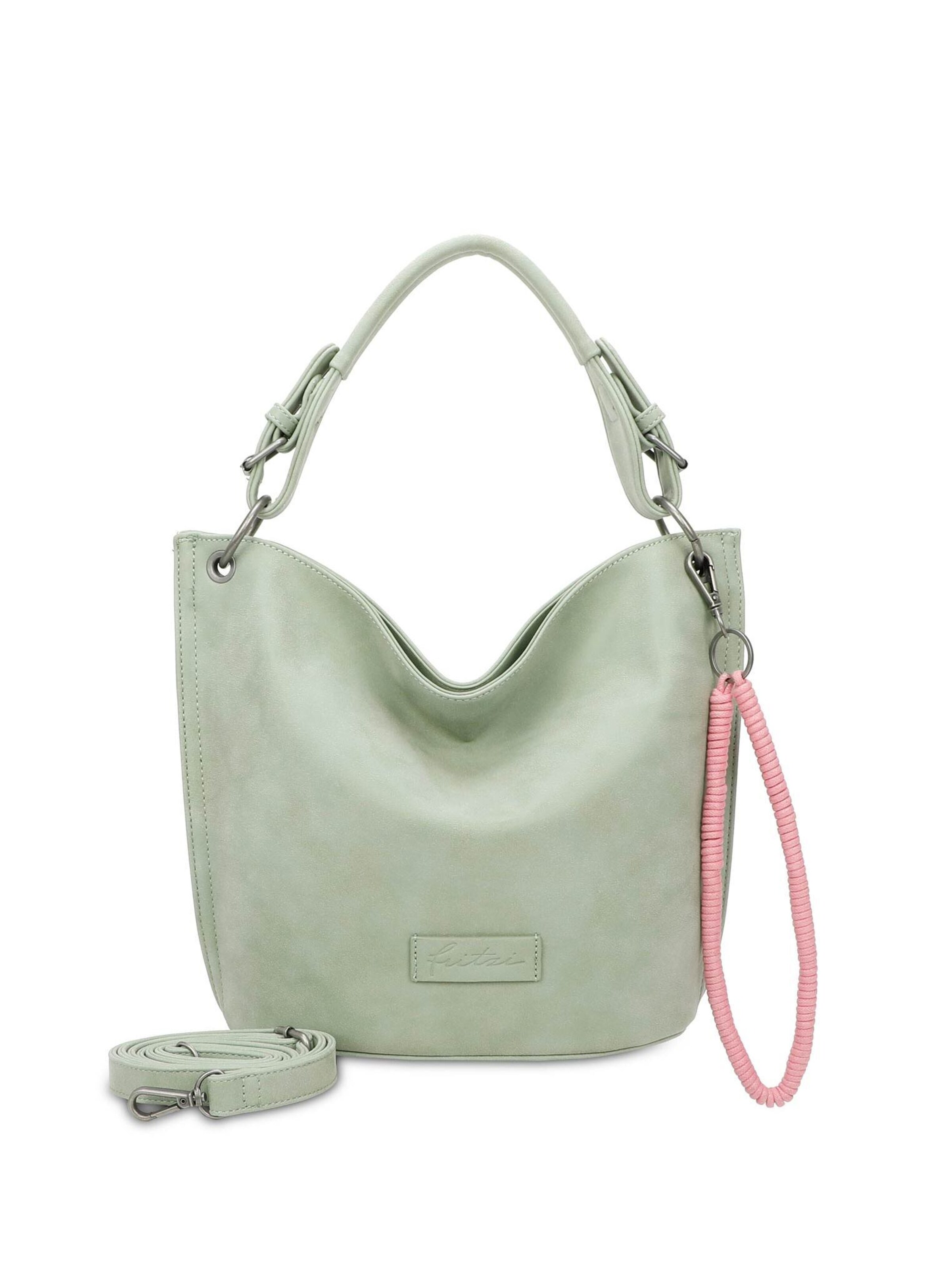 Fritzi aus Preußen Schultertasche in Grün: Vorderseite