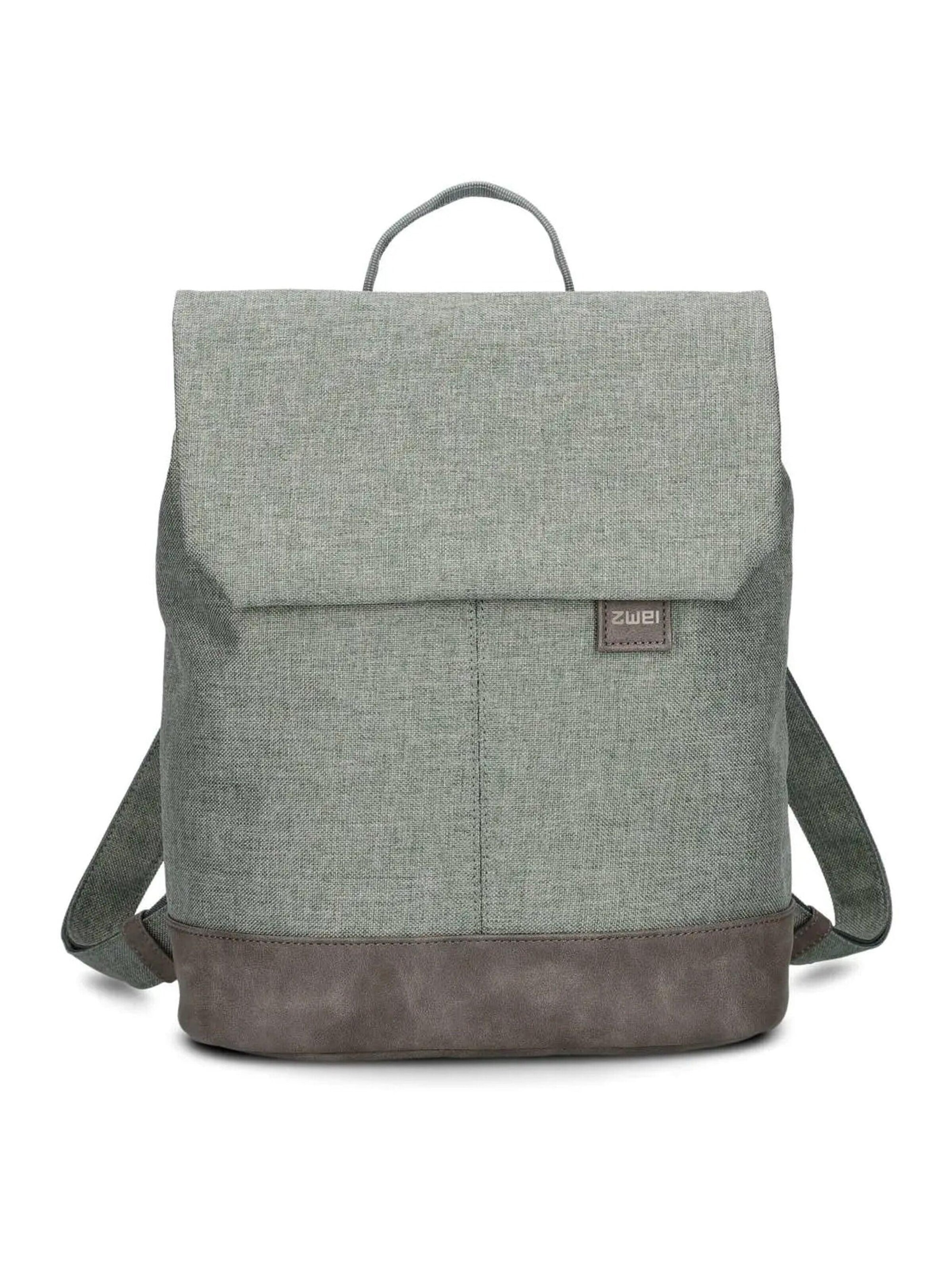 ZWEI Backpack 'Olli OR13' in Green: front