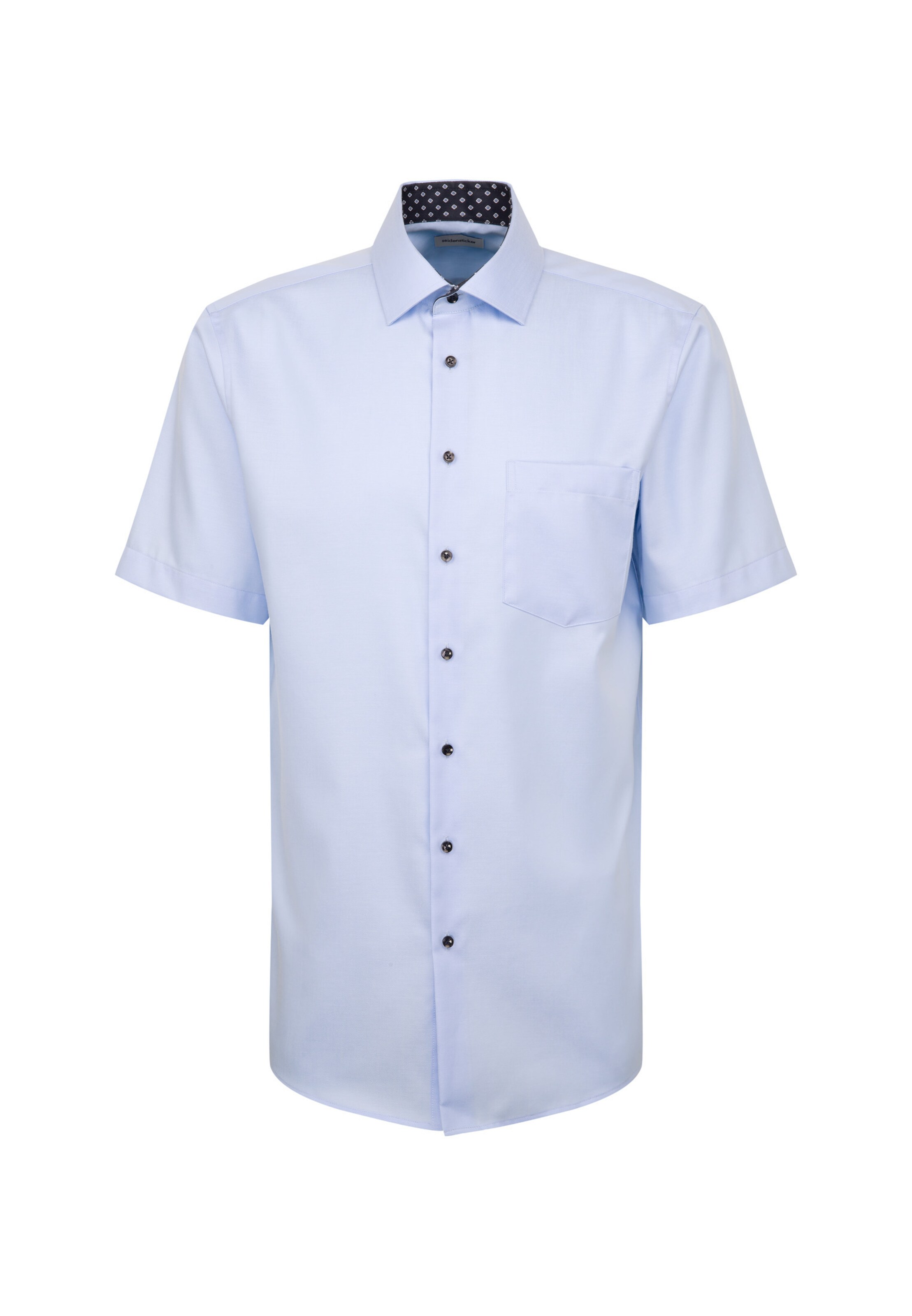 SEIDENSTICKER Regular fit Zakelijk overhemd 'Smart Essentials' in Blauw: voorkant