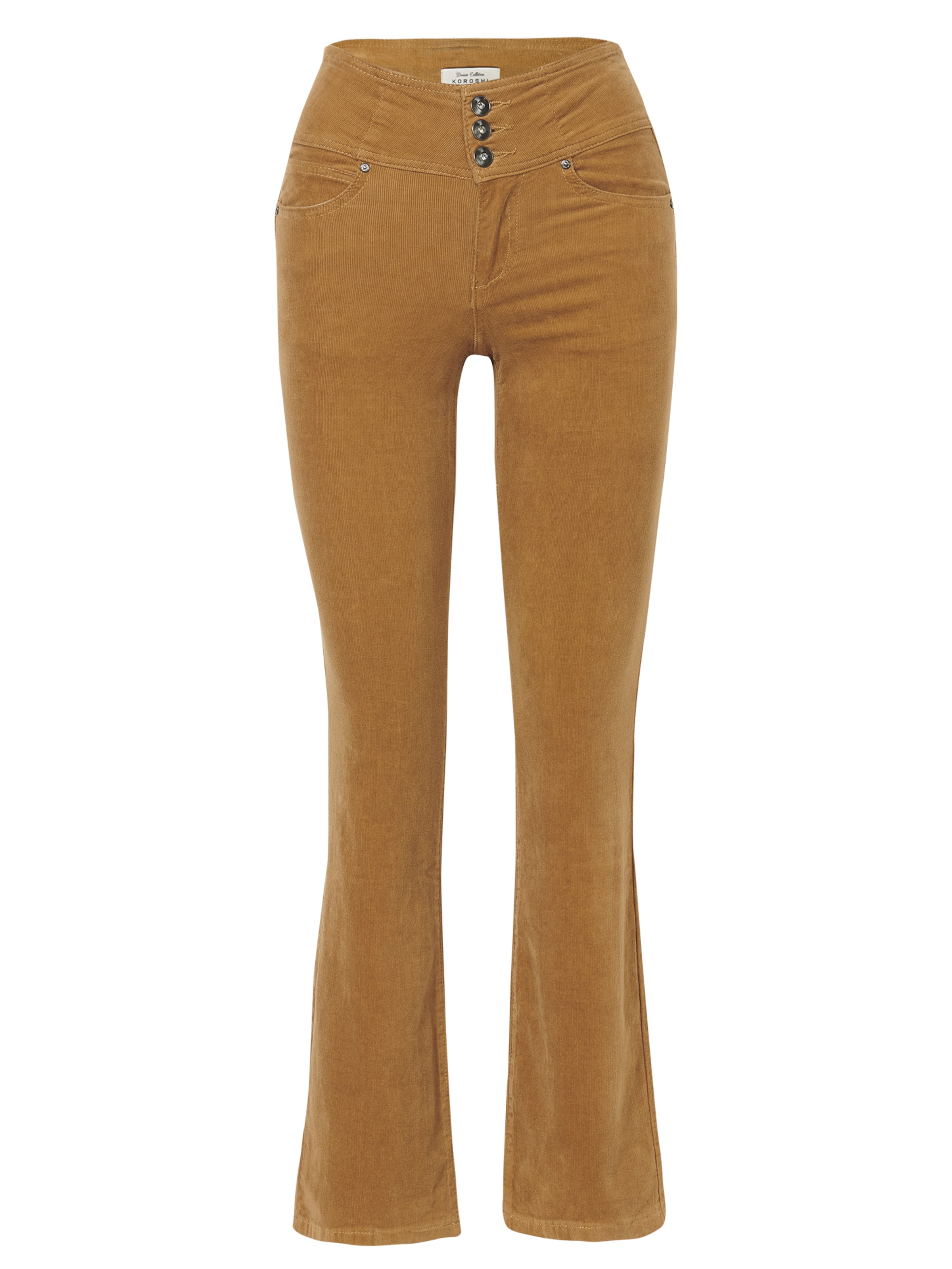 smėlio KOROSHI Platėjantis Kelnės: priekis