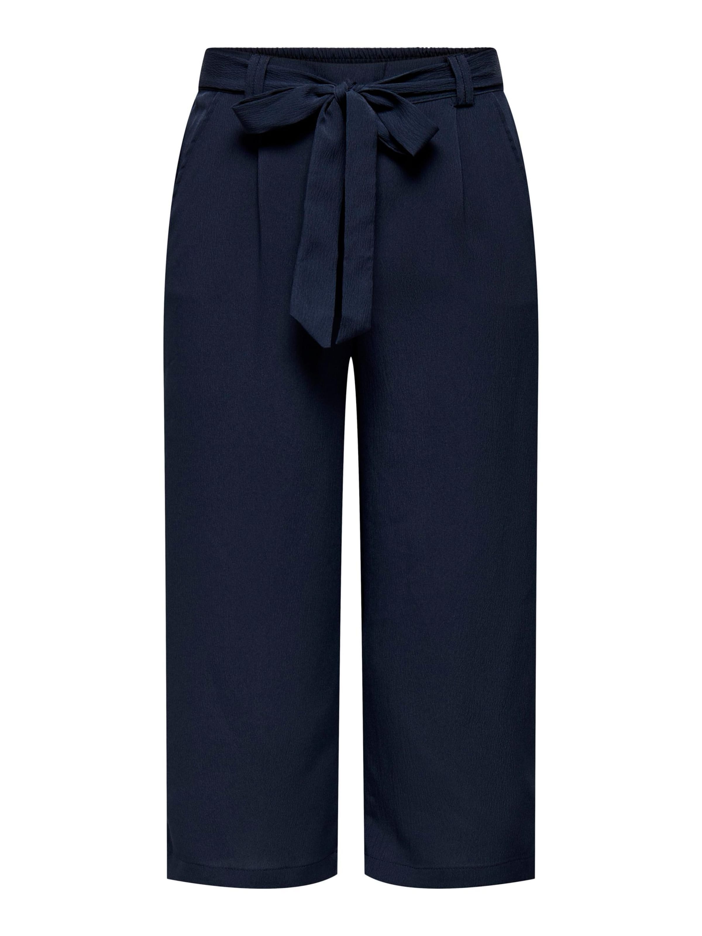 Wide leg Pantaloni con pieghe 'ONLNova' di ONLY in blu: frontale