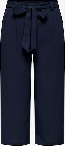 Wide leg Pantaloni con pieghe 'ONLNova' di ONLY in blu: frontale