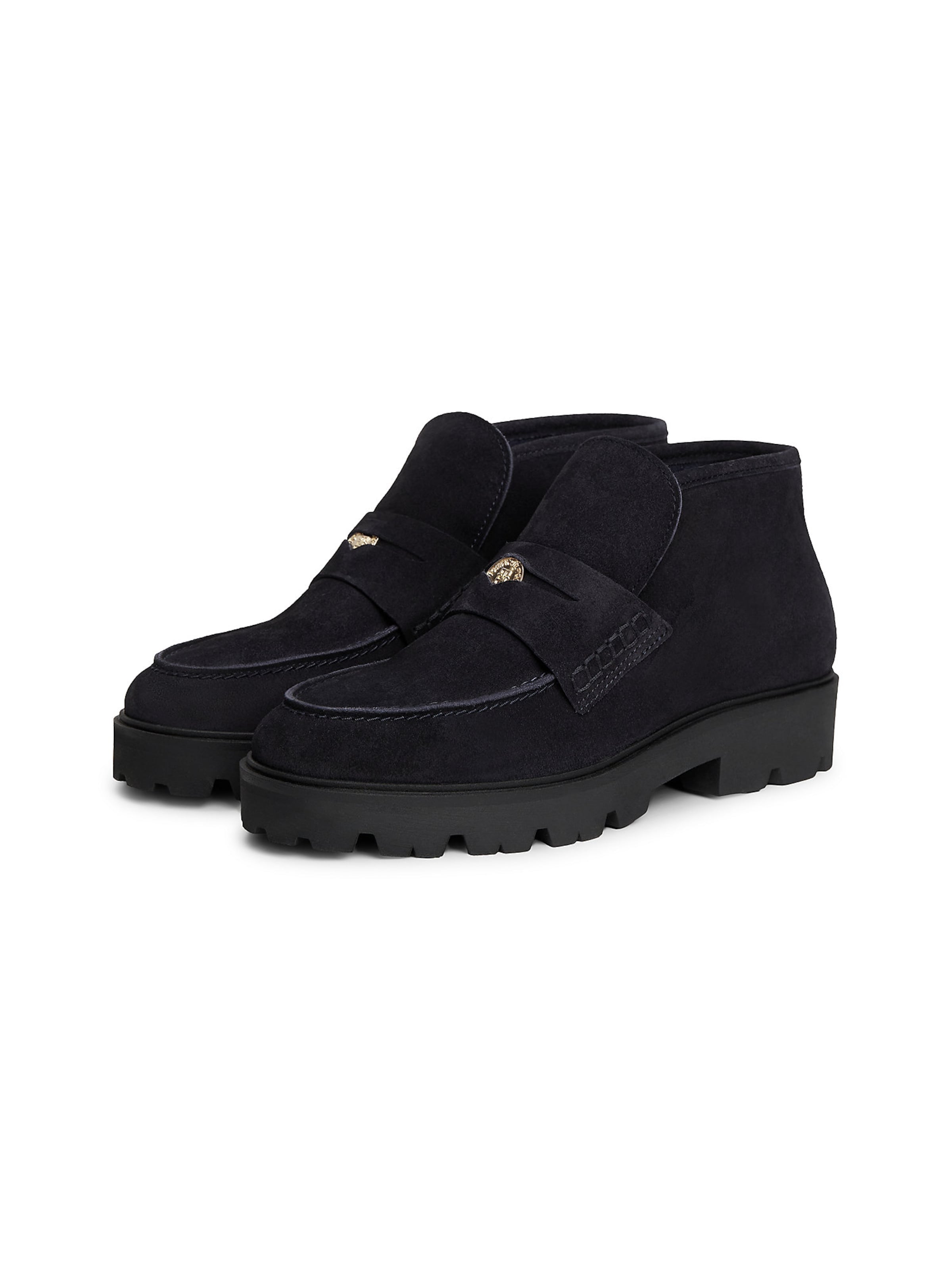 TOMMY HILFIGER Enkellaarsje in Blauw