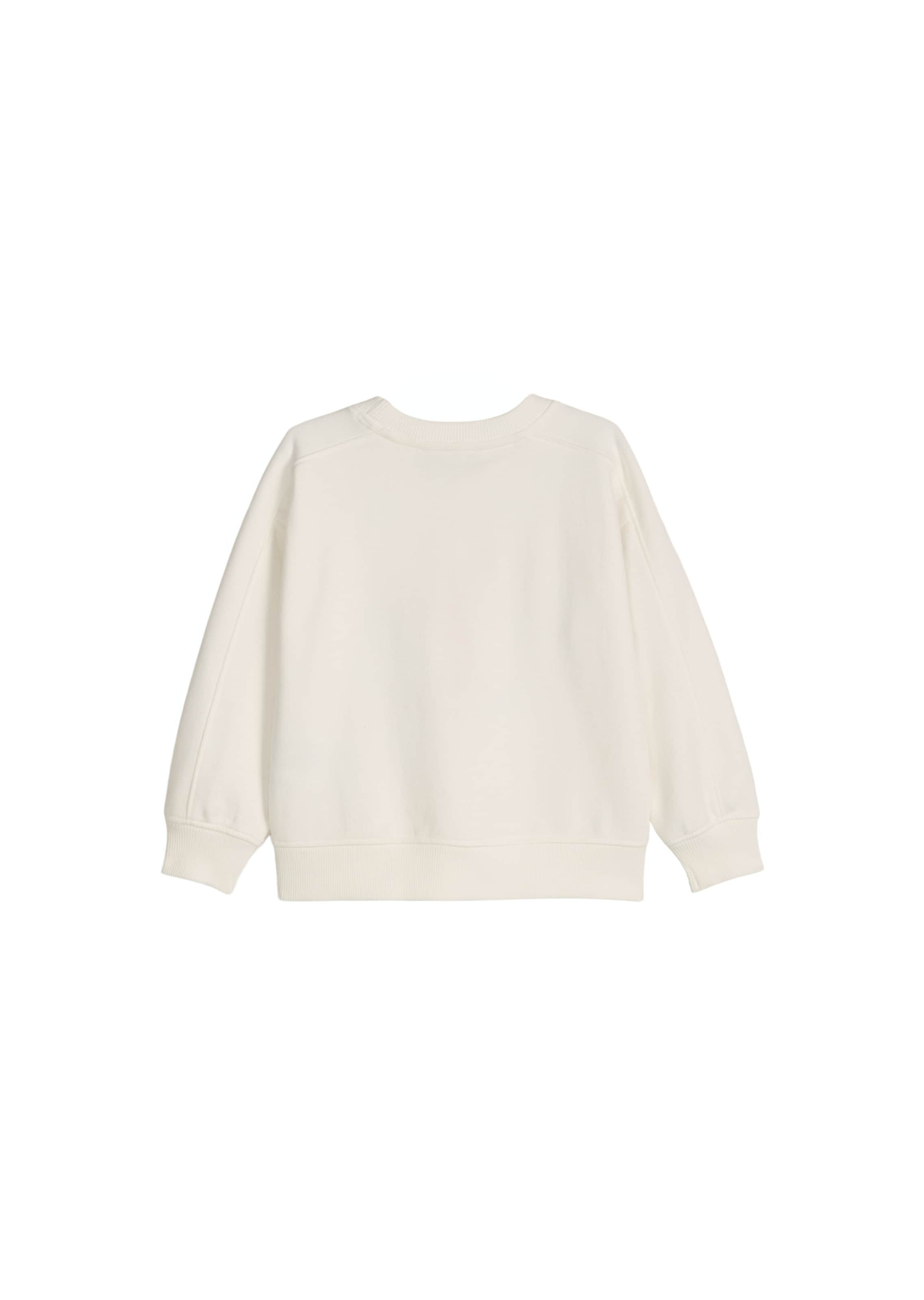 Marc O'Polo Sweatshirt ' aus reinem Organic Cotton ' in White