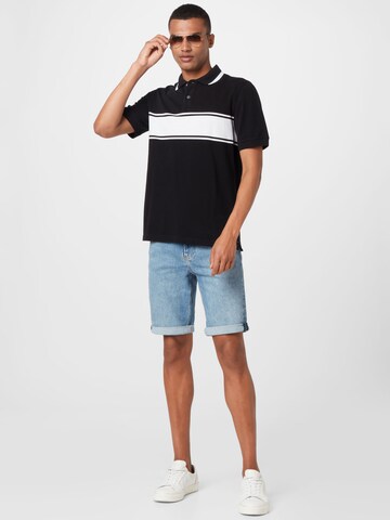 Banana Republic Shirt 'RACING' in Black