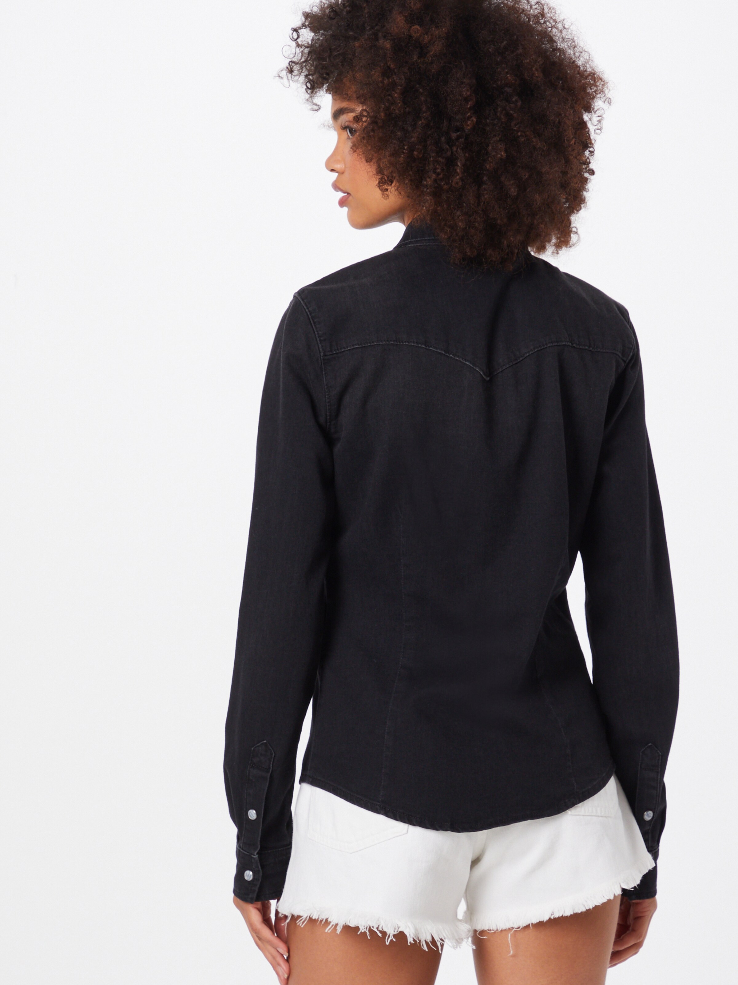 Frauen Große Größen LTB Bluse 'Lucinda' in Schwarz - QJ62137 Frauen Große Größen LTB Bluse 'Lucinda' in Schwarz - QJ62137