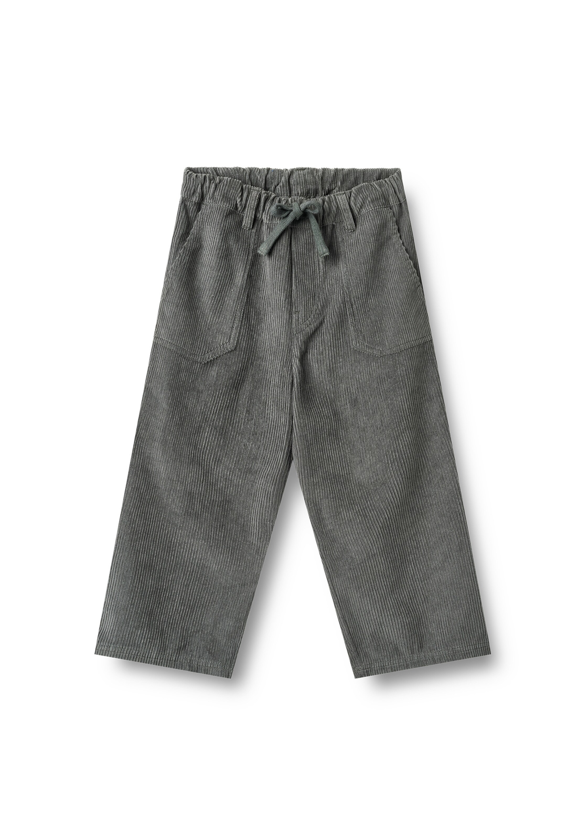 WHEAT Loosefit Broek 'James ' in Grijs: voorkant