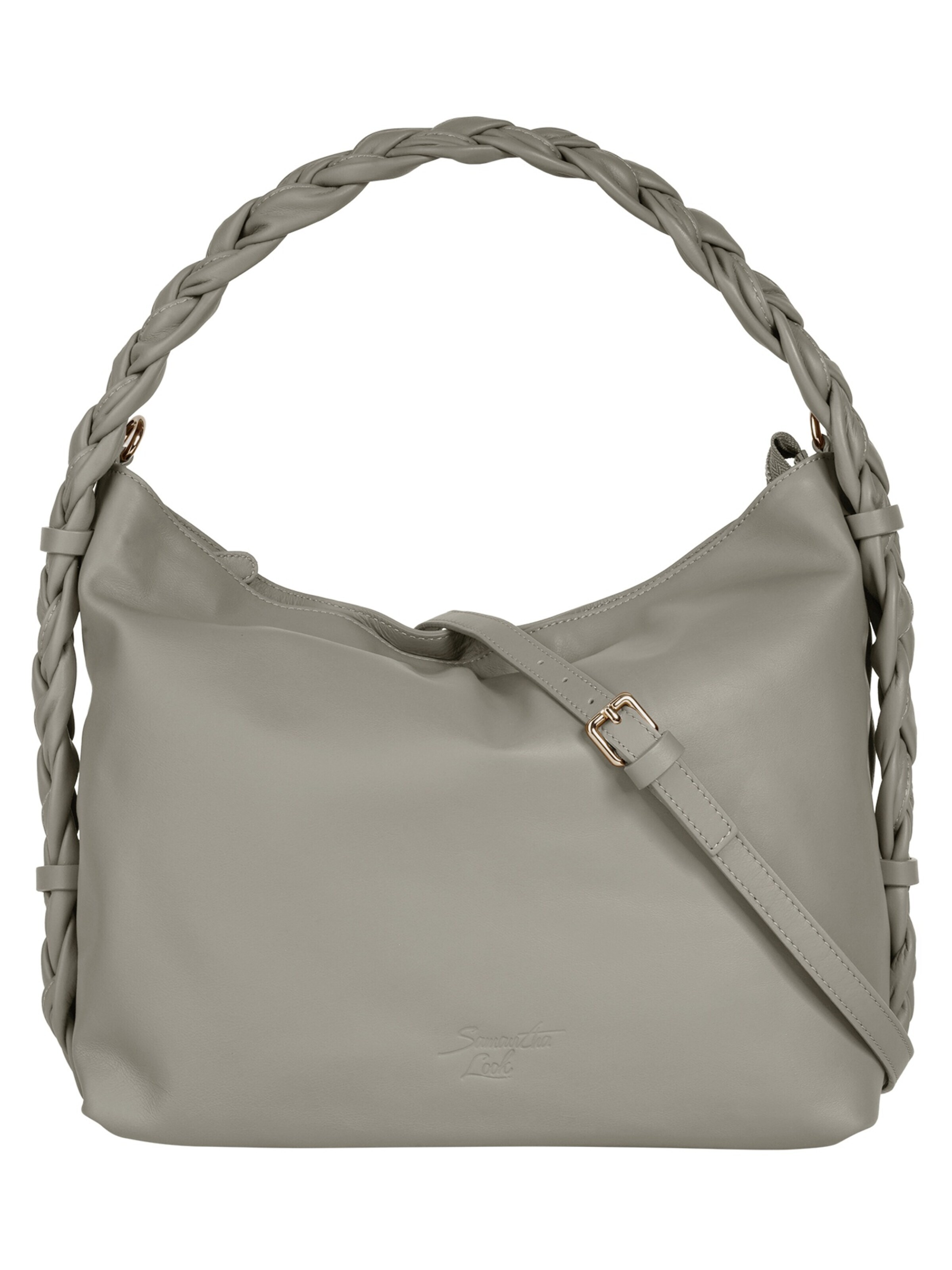 Samantha Look - Bolso de hombro en gris: frente