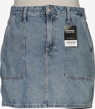 Calvin Klein Jeans Rock L in Blau: Vorderseite