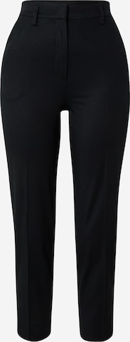 Sisley Pleated Pants in Black: front