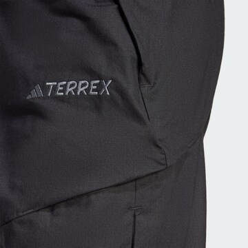 Regular Pantalon outdoor 'Xploric' ADIDAS TERREX en noir