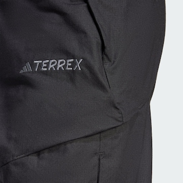 ADIDAS TERREX Regular Outdoor Pants 'Xploric' in Black