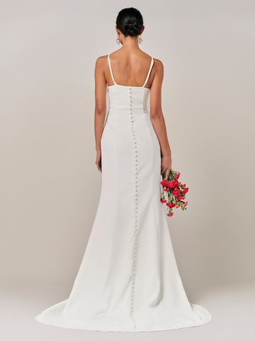 BWLDR Dress in White: back