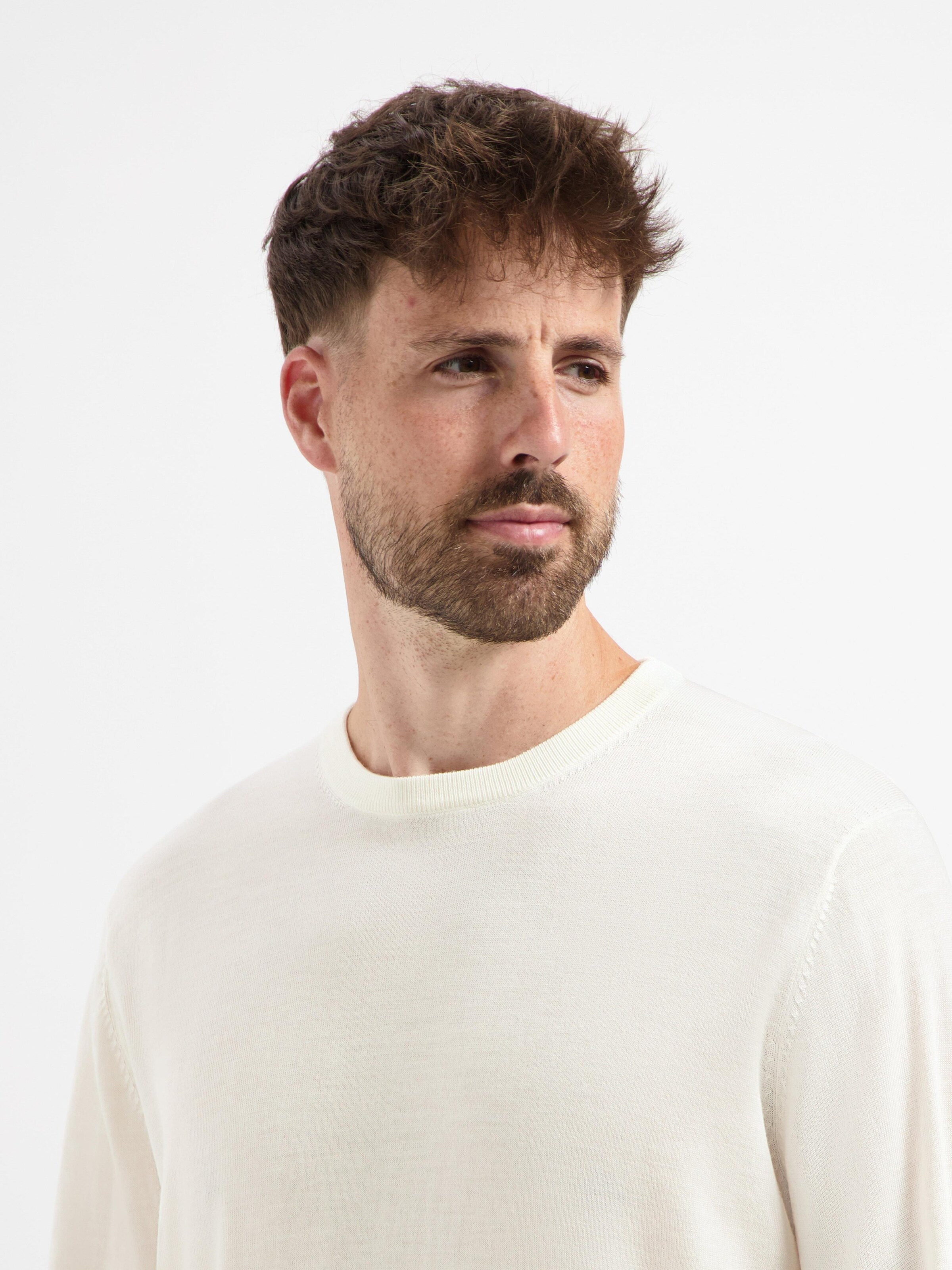 Pull-over merso en blanc