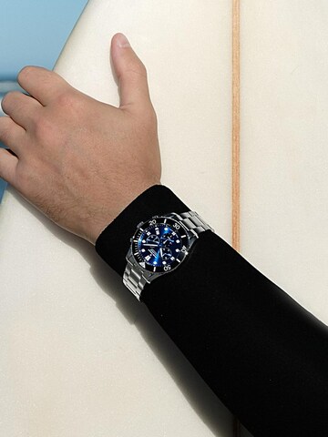 Claude Bernard Analog Watch 'Aquarider Chronograph' in Blue