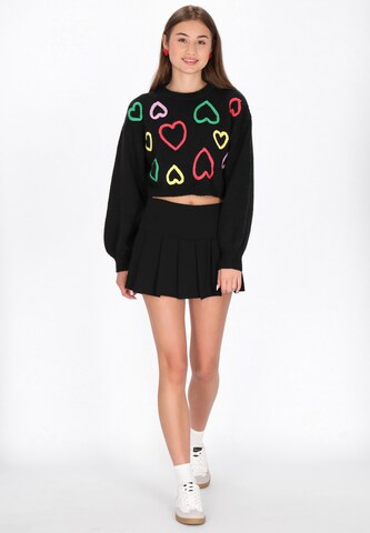 MYMO Υπερμέγεθες πουλόβερ σε μαύρο