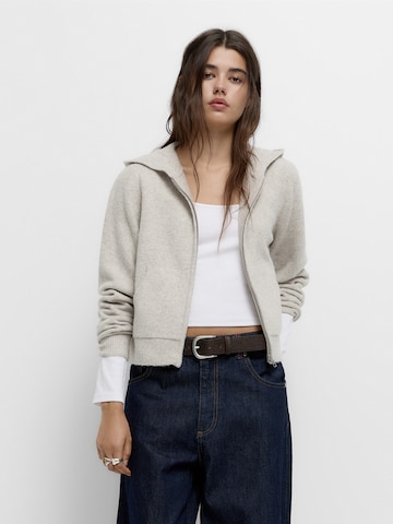 Pull&Bear Cardigan i beige: forside