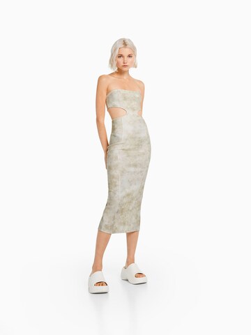 Bershka Dress in Grey