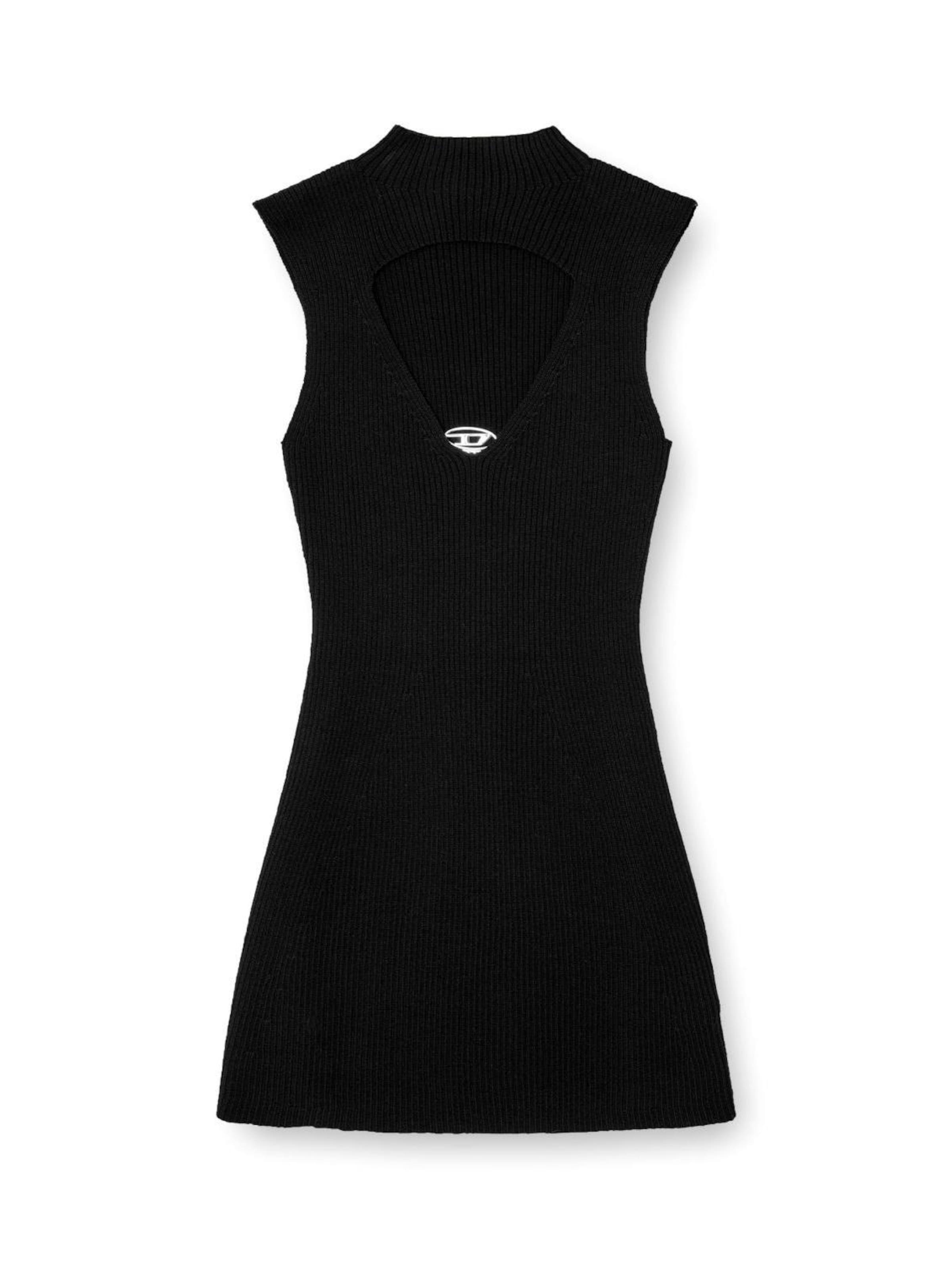 DIESEL Avondjurk in Zwart: voorkant