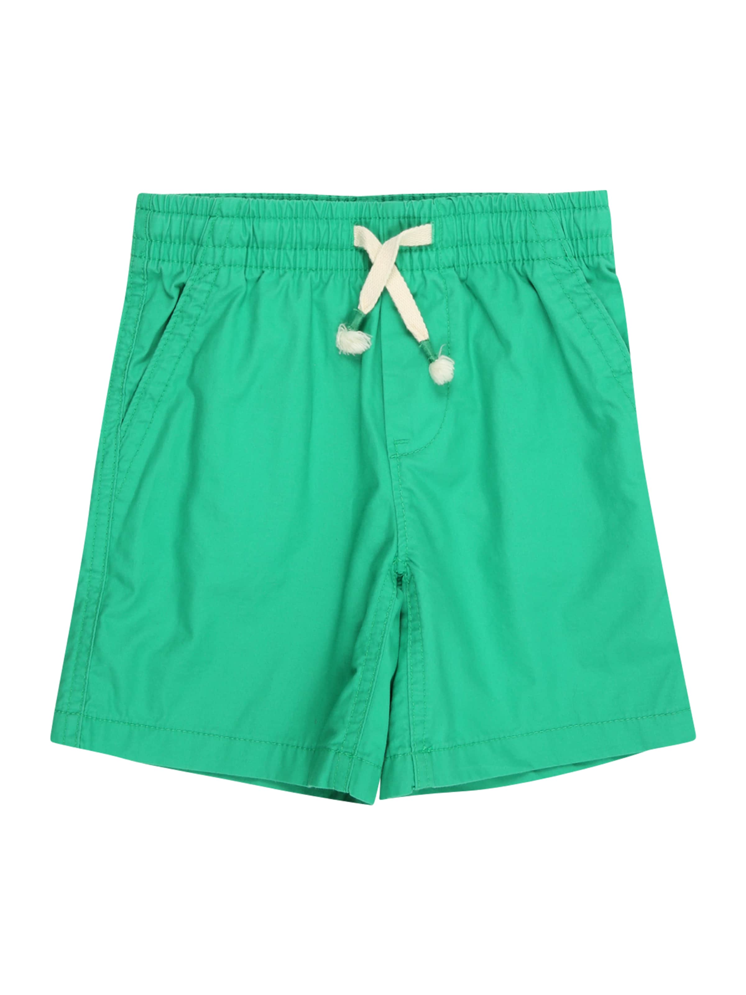 Regular Pantaloni de la GAP pe verde: față