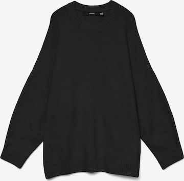 Vero Moda Curve Trui 'VMCBoom' in Zwart: voorkant