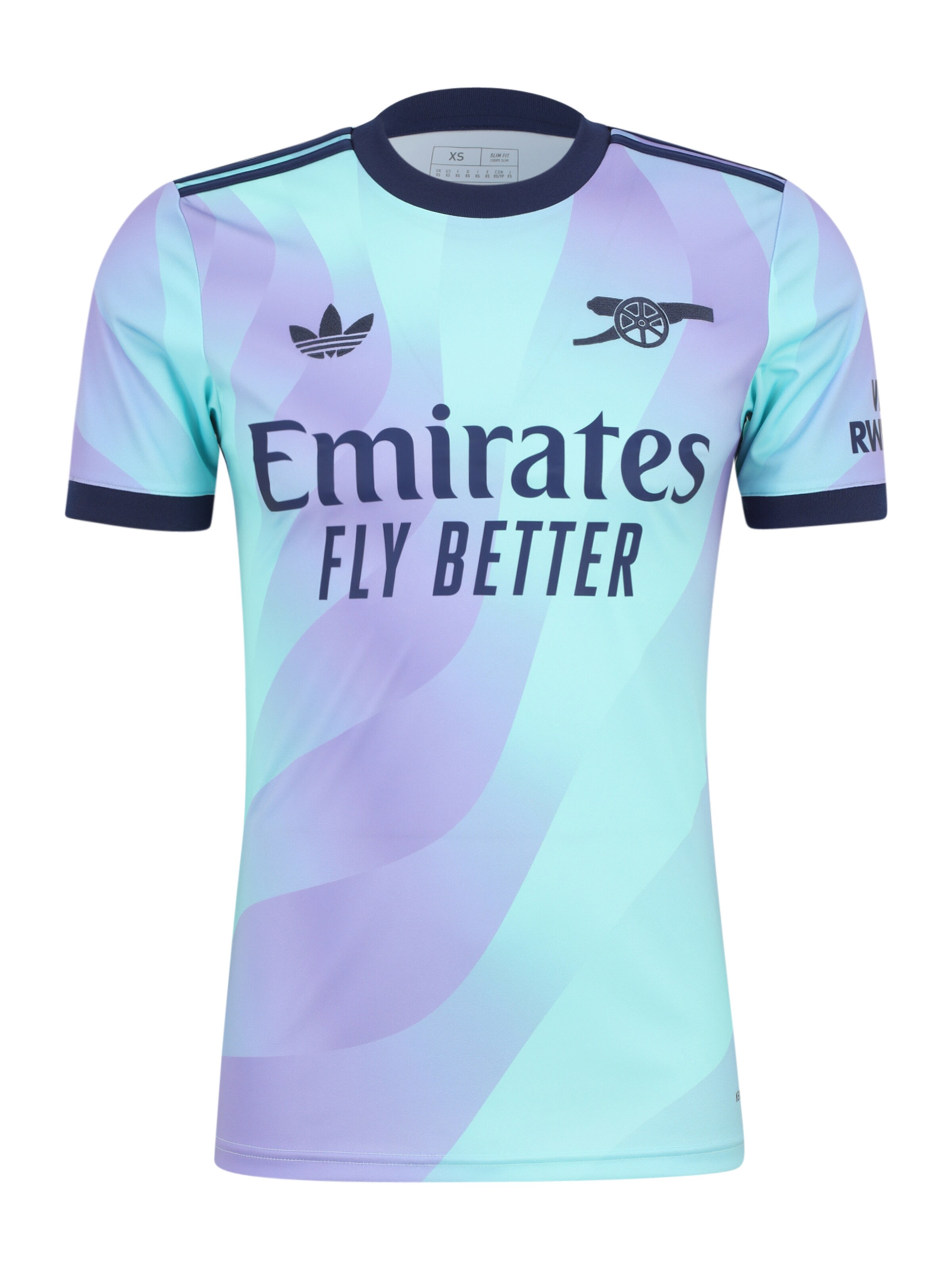 ADIDAS PERFORMANCE Trikot 'Arsenal 24/25 Third' in Blau: Vorderseite