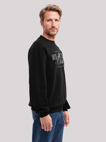 F4NT4STIC Sweatshirt 'Deck Chair Club Knut und Jan' in Black