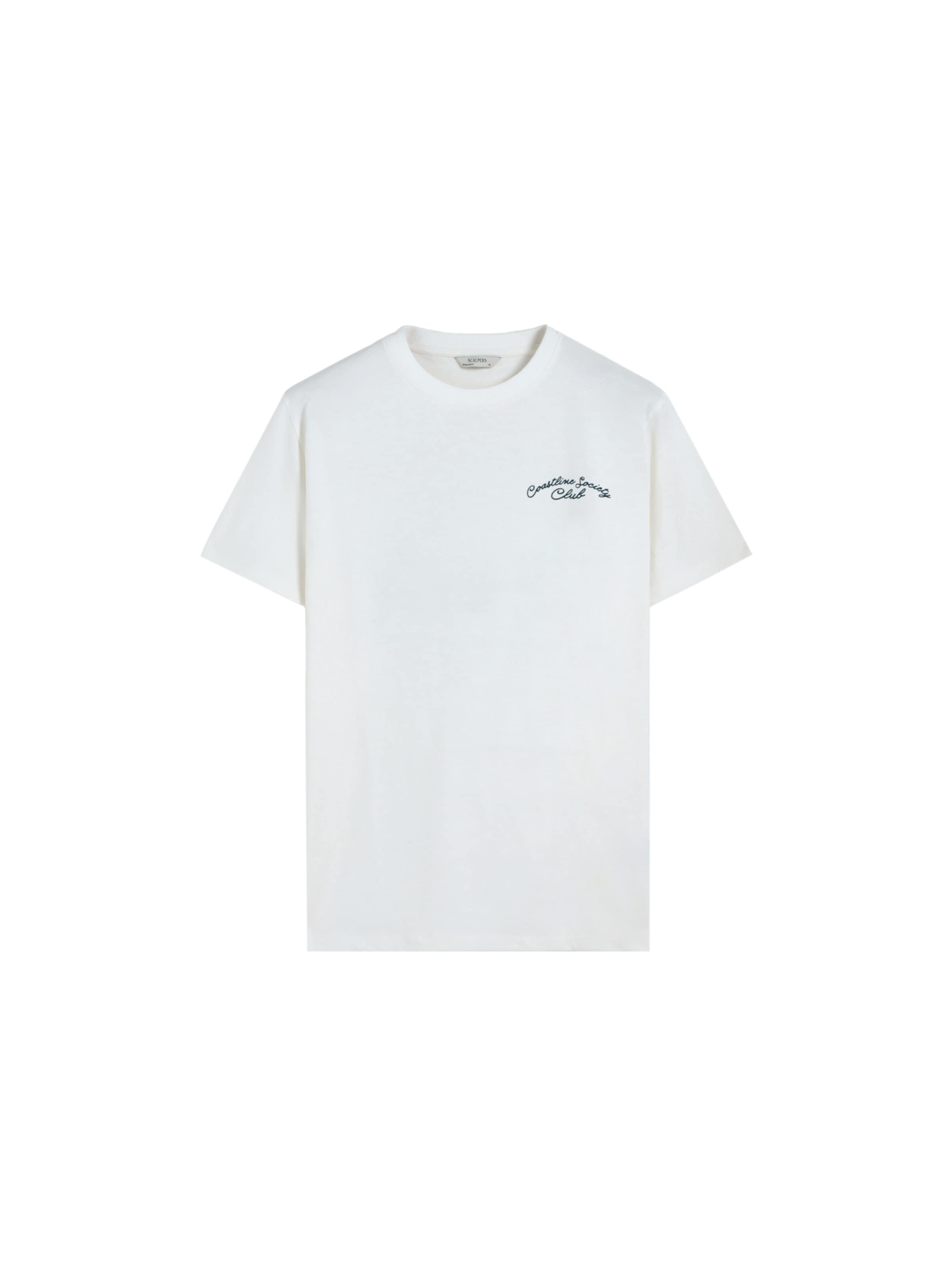 T-Shirt ' ' Scalpers en blanc : devant
