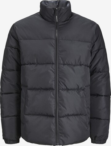 JACK & JONES Winter Jacket in Black: front